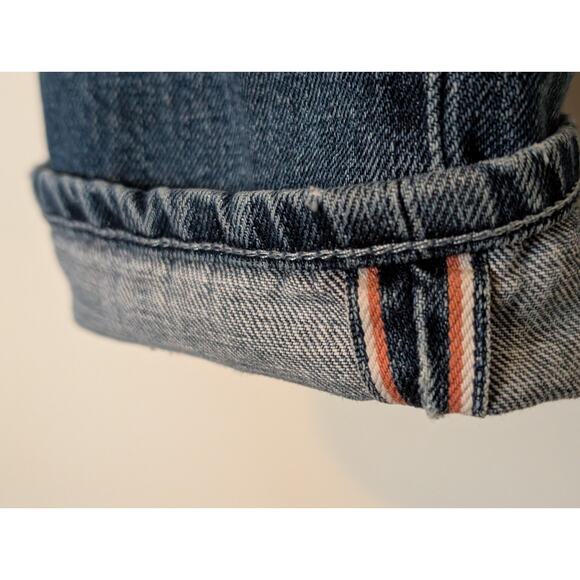 Bluer Denim Selvedge Jeans 28R | Made in USA Premium Low Rise Straight - Picture 5 of 12